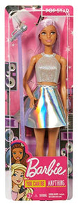 Barbie- Carriere Pop Star con Microfono Bambola Capelli Rosa e Abiti... - Ilgrandebazar