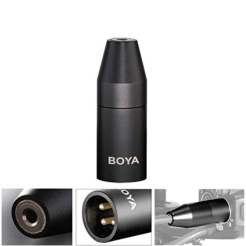 BOYA 35C-XLR 3,5 mm (TRS) Mini-Jack femmina Adattatore per microfono a... - Ilgrandebazar