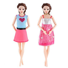 Carica l'immagine nel visualizzatore di Gallery, AiteFeir Abiti Barbie 20 Articoli Inclusi 10 Pezzi Moda Casual 20 articoli