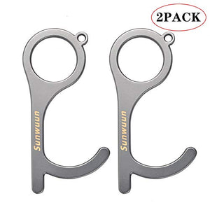 Sunwuun 2PCS Apriporta senza contatto, strumento chiave contatto,...