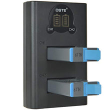 Carica l&#39;immagine nel visualizzatore di Gallery, DSTE 2x SPCC1B Ricambio Batteria + Caricatore doppio USB con display LCD...