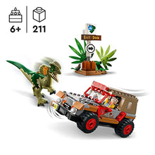 Carica l&#39;immagine nel visualizzatore di Gallery, LEGO 76958 Jurassic Park L’Agguato del Dilofosauro, Set con Dinosauro Giocattolo per Bambini e Bambine dai 6 Anni in su, con Minifigure e Jeep, Collezione 30° Anniversario
