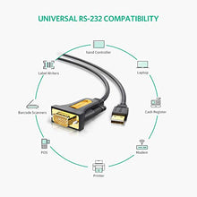 Carica l'immagine nel visualizzatore di Gallery, UGREEN Adattatore USB a RS232 Cavo DB9 9 Pin per Registratore di Cassa, 1M
