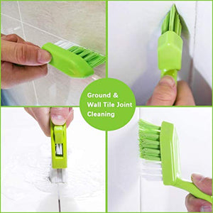 3 in 1 tile Grout Cleaner pennello cucina bagno Dirt scrubbing strumento... - Ilgrandebazar