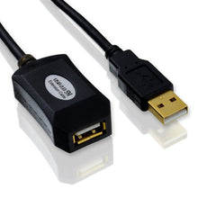 Carica l'immagine nel visualizzatore di Gallery, CSL - 10m Cavo Prolunga USB - Processore Interno per amplificazione del Nero - Ilgrandebazar
