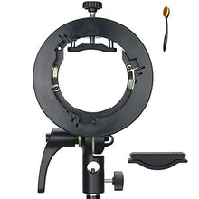 Carica l&#39;immagine nel visualizzatore di Gallery, Godox S2 - Supporto Speedlite con attacco Bowens per Flash Snoot...