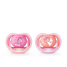 Carica l'immagine nel visualizzatore di Gallery, Philips Avent SCF345/22 Succhietti Ultra Air 6 - 18 m, Unicorno