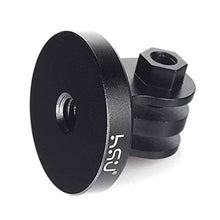 Carica l&#39;immagine nel visualizzatore di Gallery, Treppiede/monopiede in lega di alluminio Monopod Mount + Thumbscrew (Black)