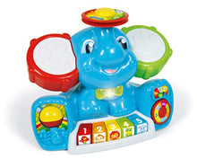 Carica l'immagine nel visualizzatore di Gallery, Clementoni- Baby Alberto, Elefantino in Concerto, 10-36 Mesi, Multicolore