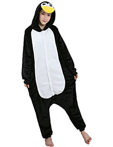 Pigiama o Costume di Carnevale Halloween M(155-168cm), Pinguino
