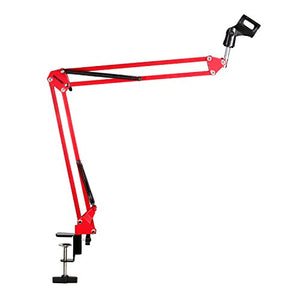 Neewer NW-35 - Sospensione regolabile da 80 cm per microfono in studio Rosso - Ilgrandebazar
