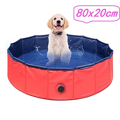 Delicacy Piscina per Cani Bambini Piegevole Vasca da...