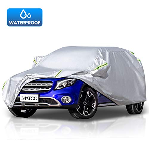 MATCC Copriauto Telo SUV Impermeabile Pieghevole Anti UV 210T Anti... - Ilgrandebazar