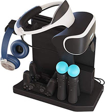 Carica l'immagine nel visualizzatore di Gallery, Supporto Verticale per PlayStation - Fisound PS VR Vertical Stand, Ventola...
