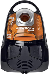 Rowenta RO2544WA City Space Cyclonic, Aspirapolvere a Traino Arancione/Nero - Ilgrandebazar