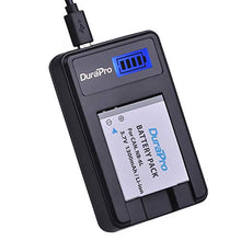 Carica l&#39;immagine nel visualizzatore di Gallery, Durapro - Batteria NB-6L, NB-6LH + caricatore USB LCD per fotocamere Canon...