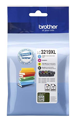 Brother LC3219XLVALBP Cartucce InkJet Originali, Alta Capacità, Multicolore