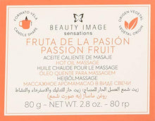 Carica l&#39;immagine nel visualizzatore di Gallery, Beauty Image, candela all&#39;aroma di frutto della passione, per massaggi con... - Ilgrandebazar