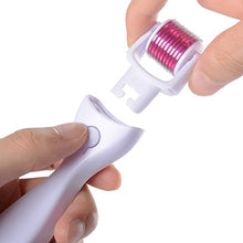 Carica l&#39;immagine nel visualizzatore di Gallery, Xtrabeauty 3 in 1 Titanium Derma roller- 3 separato sostituibile 3-in-1 White