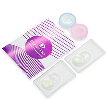 Carica l&#39;immagine nel visualizzatore di Gallery, GLAMLENS Lenti a contatto colorate verdi Rose Green - mensili - con porta...