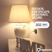 Carica l&#39;immagine nel visualizzatore di Gallery, HOUSEVAG Copriprese per Bambini - 18 Universali Bianco