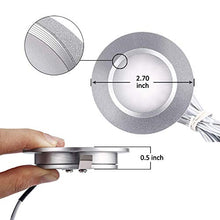 Carica l&#39;immagine nel visualizzatore di Gallery, Kohree 4 x Faretti LED da Incasso 12V 3w 3000K Dimmerabile per Cartongesso... - Ilgrandebazar
