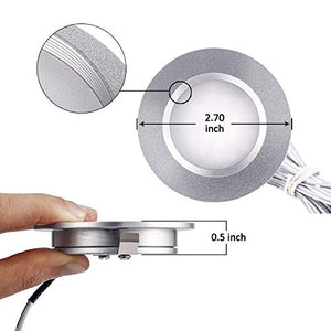 Kohree 4 x Faretti LED da Incasso 12V 3w 3000K Dimmerabile per Cartongesso... - Ilgrandebazar