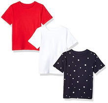 Carica l&#39;immagine nel visualizzatore di Gallery, Amazon Essentials Boys&#39; 3-Pack Short Sleeve Tee Bambino - Ilgrandebazar