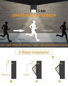 Luci solari per esterni, 140 LED, Litogo, versione 2020, esterni con...