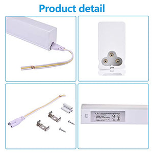 Plafoniera Sottopensile led, Bellanny 14W Tubo Fluorescente a 90cm, 1 Pezzo