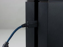 Carica l&#39;immagine nel visualizzatore di Gallery, Lioncast Cavo Ricarica Controller per PS4/Xbox 4m controller, Blu e Nero - Ilgrandebazar