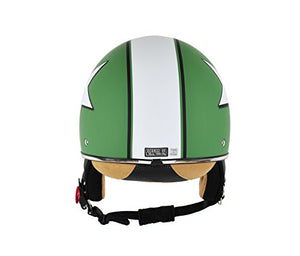 BHR 94190 Casco Uomo Pure, Star Verde, L (58 cm) L cm), Verde