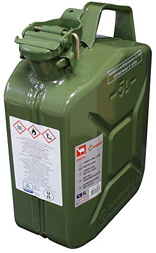 Rally 11233 - Tanica Metallo Militare Omologata, 5 lt. - Ilgrandebazar