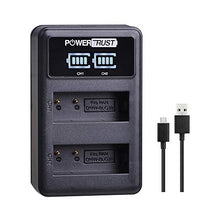 Carica l&#39;immagine nel visualizzatore di Gallery, PowerTrust DMW-BLG10 DMW-BLE9 - Caricabatteria USB LED per Panasonic...