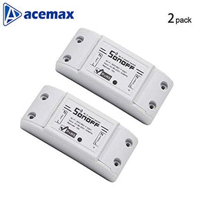 Acemax Sonoff Smart WiFi 2 pezzi interruttore telecomando wireless,... - Ilgrandebazar
