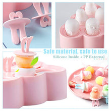 Carica l'immagine nel visualizzatore di Gallery, Stampi per Ghiaccioli Silicone, Stampini Bambini, Formine Blu