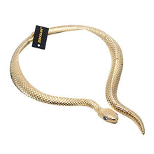 Carica l&#39;immagine nel visualizzatore di Gallery, Girocollo da donna, a forma di serpente Oro