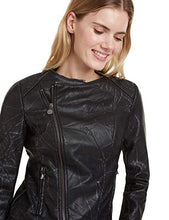 Carica l'immagine nel visualizzatore di Gallery, Desigual Coat Dante Giubbotto Donna 38, Nero (Negro 2000) - Ilgrandebazar