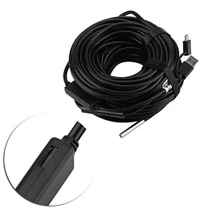 Telecamera di ispezione 20 metri 5,5 mm 3 in 1 USB/micro USB/Type-C... - Ilgrandebazar