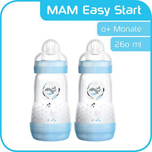 Carica l'immagine nel visualizzatore di Gallery, MAM 99921511 Biberon anticolica da 260 ml, Confezione doppia, Bambino,...