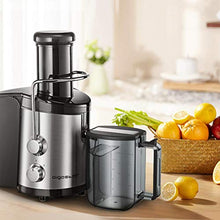 Carica l&#39;immagine nel visualizzatore di Gallery, Aigostar MyFrappe Black 30IMX - Centrifuga ed Estrattore di Succo e verdura.... - Ilgrandebazar
