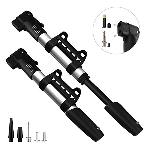 Mini Pompa per Bicicletta , synmixx Portatile Affidabile compatta e...