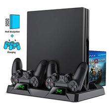 Carica l'immagine nel visualizzatore di Gallery, BEBONCOOL PS4 Supporto Verticale Stand Vertical Controller Charger...