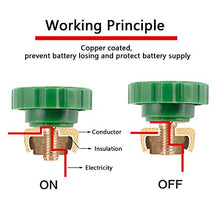 Carica l&#39;immagine nel visualizzatore di Gallery, Interruttore universale per disconnessione della batteria, isolatore con 1pcs