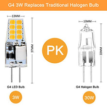 Carica l&#39;immagine nel visualizzatore di Gallery, AGOTD Lampadina LED G4, 3W Equivalente a 30W Lampada Alogena, Bianco Caldo... - Ilgrandebazar