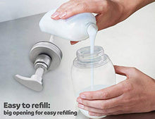 Carica l'immagine nel visualizzatore di Gallery, Luvan Dispenser di Sapone 16 Once,Realizzato in Materiale Sicuro, Argento