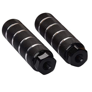 Helaryfreemear - set di 2 pezzi, pedale BMX in lega alluminio, Nero