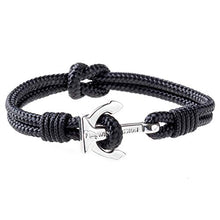 Carica l&#39;immagine nel visualizzatore di Gallery, Wind Passion Bracciale Large ( Wrist size: 17.5 - 19.4 cm ), Black pearl - Ilgrandebazar