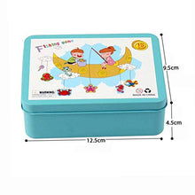 Carica l&#39;immagine nel visualizzatore di Gallery, LHKJ Magnetico Gioco di Pesca,Gioco Pesca in Legno per bambini,15 Pesci... - Ilgrandebazar