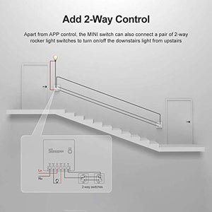 Interruttore SONOFF MINI Fai-da-te Smart Switch Piccolo corpo 2pcs